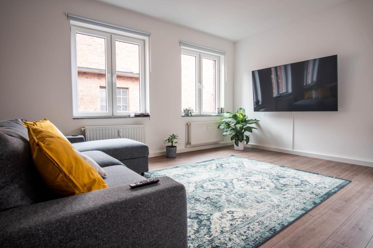 Luxurioeses Apartment, 10Min Innenstadt, Parkplatz Erfurt Exterior foto