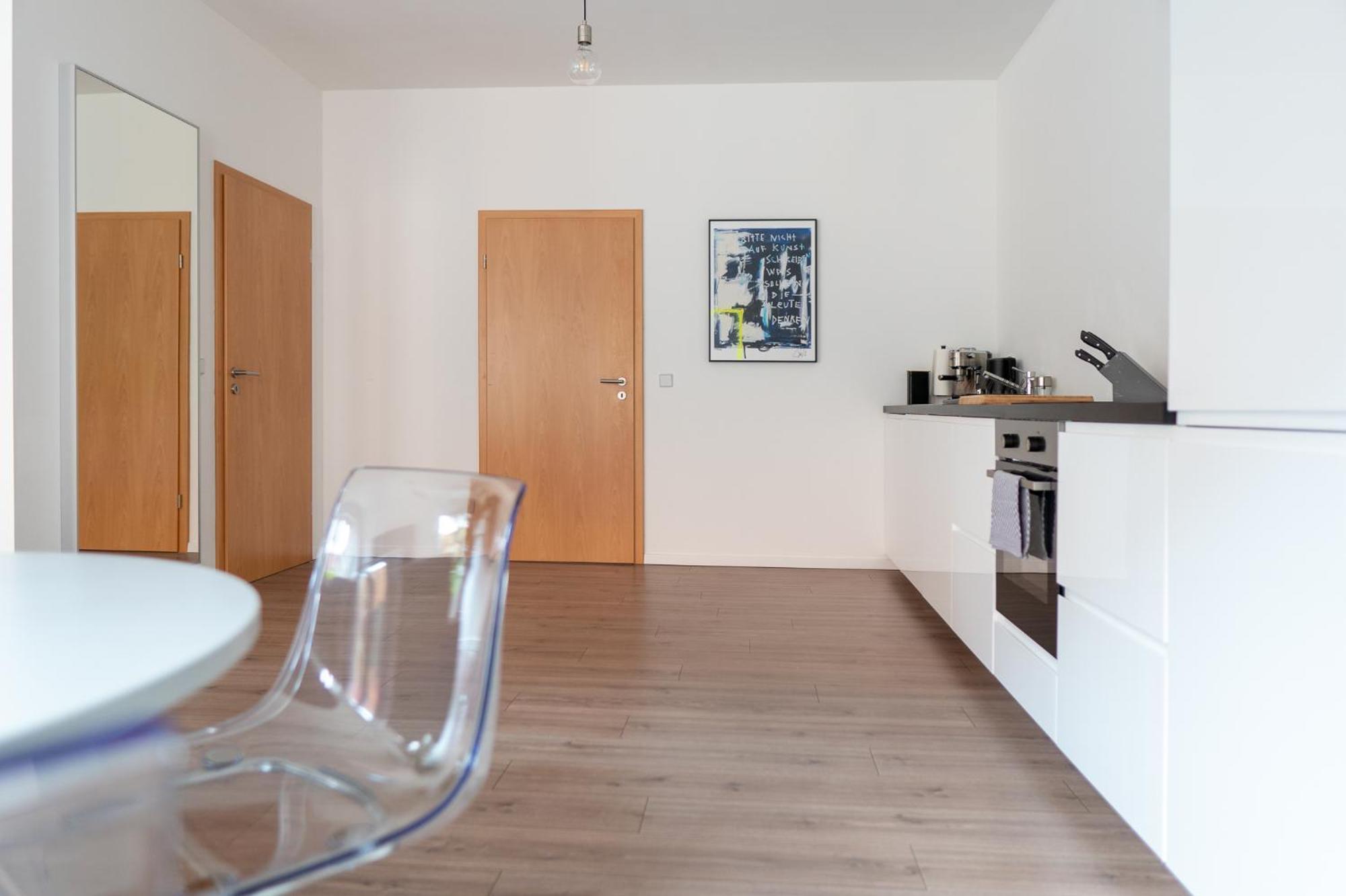 Luxurioeses Apartment, 10Min Innenstadt, Parkplatz Erfurt Exterior foto